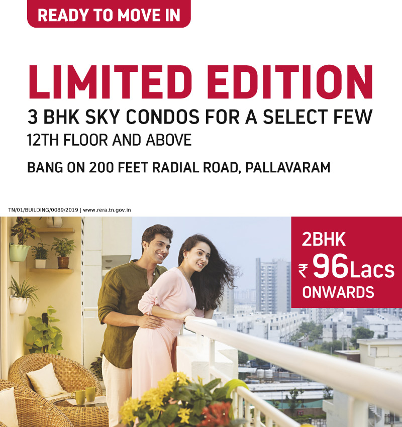 Flats for sale in Chennai Chromepet